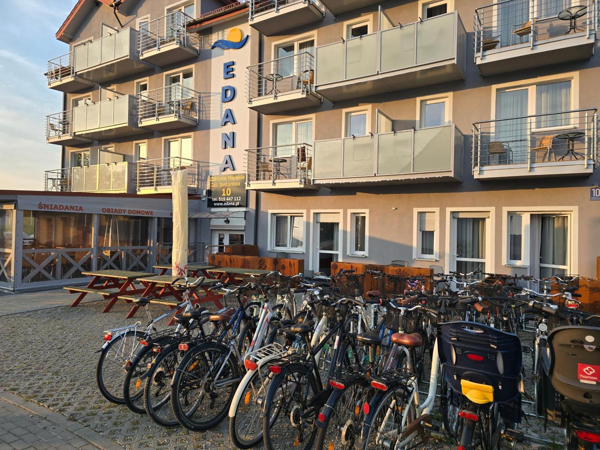 Pensjonat Edana Ustronie Morskie Exteriér fotografie